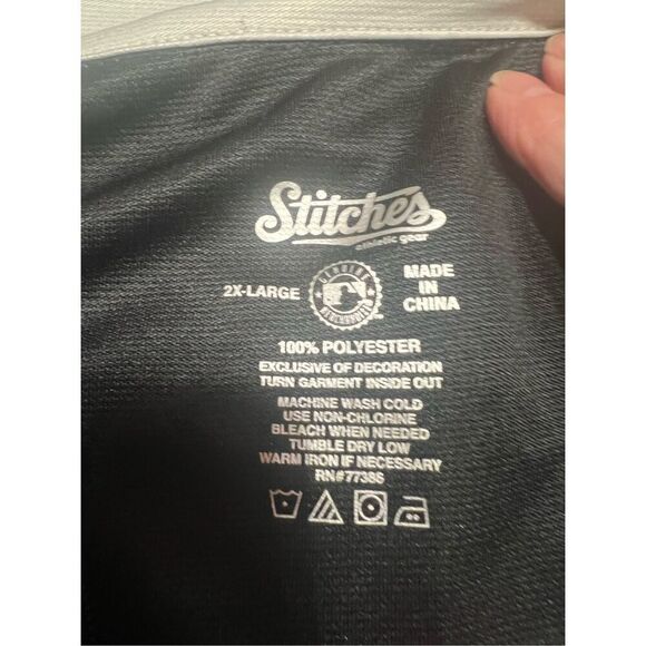 Stitches Yankees MLB Baseball Full Zip 100% Polyester Jacket Sz 2XL - Picture 6 of 6